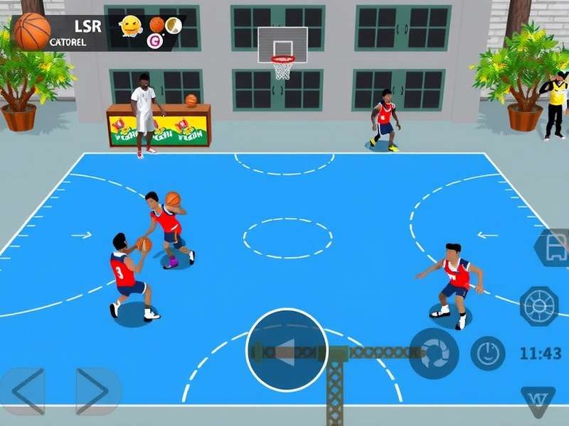 Basket Kings India control tutorial screen